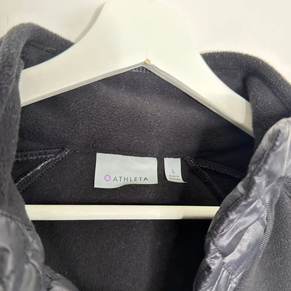 ATHLETA | Vortex Quilted Half Zip | L